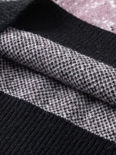 Men's Gradient Text Print Round Neck Sweater Mens Tops