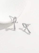 925 Sterling Silver Inland Zircon Earrings