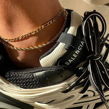 Stainless Steel Twist Chain Ankle Bracelet Fashion Jewelry