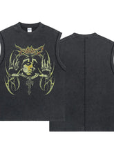 Men's Graphic Round Neck Tank