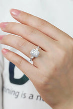 1 Carat Moissanite Geometric 925 Sterling Silver Ring Rings