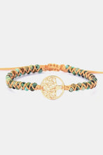 Handmade Tree Shape Beaded Copper Bracelet Gold One Size Necklaces