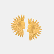 Titanium Steel Gold-Plated Earrings Earrings