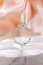 1.5 Carat Teardrop Shape Moissanite 925 Sterling Silver Ring Rings