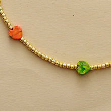 Heart Shape Natural Stone Necklace Necklaces