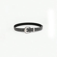 Studded Rhinestone PU Leather Belt Belts