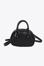 PU Leather Handbag Black One Size Handbags