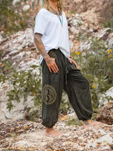 Men's Full Size Drawstring Jogger with Pockets Plus Size Army Green