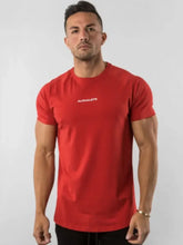 Men's Plus Size Letter Round Neck Short Sleeve T-Shirt Mens Tops