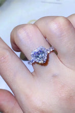 1 Carat Moissanite Heart Ring Rings