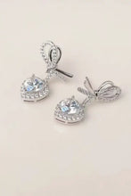 2 Carat Moissanite 925 Sterling Silver Heart Earrings Earrings