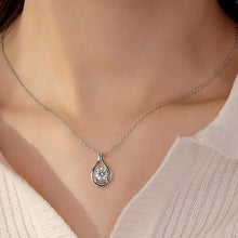 2 Carat Moissanite 925 Sterling Silver Pendant Necklace Silver One Size Fine Jewelry