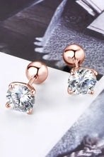 2 Carat Moissanite 925 Sterling Silver Stud Earrings Earrings