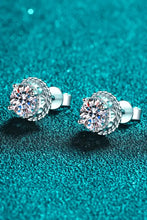 2 Carat Moissanite 925 Sterling Silver Stud Earrings Earrings