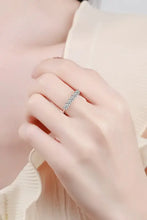 2 Carat Moissanite 925 Sterling Silver Teardrop Shape Ring Rings