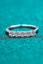 2 Carat Moissanite 925 Sterling Silver Teardrop Shape Ring Rings