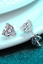 2 Carat Moissanite Heart-Shaped Stud Earrings Earrings