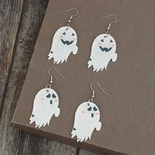 2 Piece Alloy Acrylic Ghost Dangle Earrings Earrings