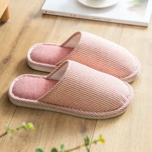 Round Toe Flats Slippers Pink Woman Slippers