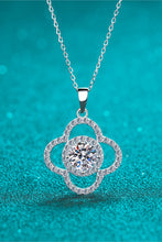 1 Carat Moissanite 925 Sterling Silver Necklace Silver One Size