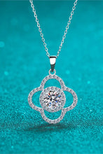 1 Carat Moissanite 925 Sterling Silver Necklace Silver One Size Necklaces