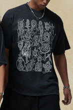 Men's Graphic Round Neck Half Sleeve T-Shirt