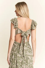 Jade By Jane Ruffle Sleeve Tiered Maxi Dress Woman Casual Dress