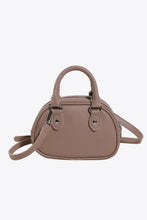 PU Leather Handbag Mocha One Size Handbags