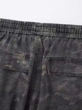 Men's Camouflage Cargo Drawstring Pants Woman Sweatpants