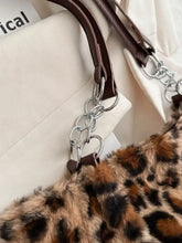 Faux Fur Leopard Shoulder Bag Shoulder Bags