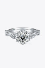 Adored 1 Carat Moissanite 925 Sterling Silver Ring Rings