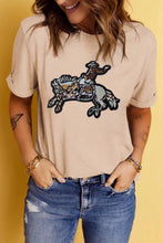 Sequin Rodeo Graphic Crewneck Tee