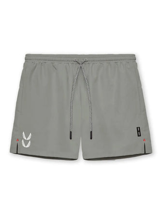Men's Plus Size Drawstring Active Shorts Gray