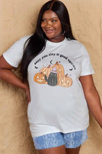 Simply Love Full Size MAY YOU STAY IN GOOD SPIRITS Graphic Cotton T-Shirt Woman T Shirts