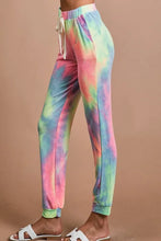 BiBi Tie Dye French Terry Casual Pants