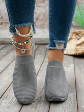 Round Toe Wedge Sneakers Woman Sneakers