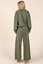 BOMBOM Tied Checkered Wide Leg Pants