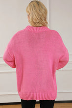 Round Neck Long Sleeve Sweater Sweater Pullovers