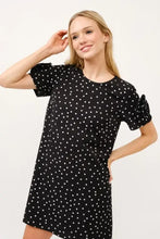 And The Why Embellished Sleeve Polka Dots Shift Dress Casual Dresses