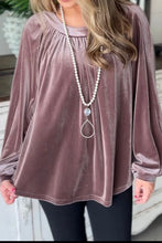 Ruched Round Neck Raglan Sleeve Blouse Woman Blouses