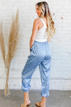 And the why satin leopard print joggers in light blue satin with elastic cuffs machine wash cold leopard print joggers