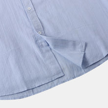 Men's Short Sleeve Button Down Shirt with Chest Pocket