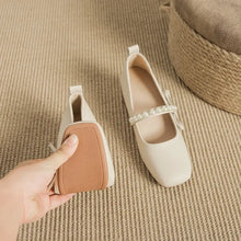 Square Toe Block Heels Pumps woman pumps