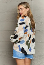 Hailey & Co Wishful Thinking Multi Colored Printed Blouse Woman Blouses