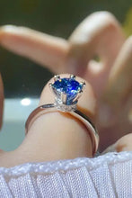 1 Carat Moissanite 6-Prong Solitaire Ring Rings