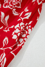 Floral Printed Spaghetti Strap Empire Waist Maxi Dress Woman Maxi Dress