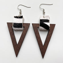 Geometric Drop Earrings Style A One Size