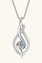 Moissanite 925 Sterling Silver Necklace Silver One Size Necklaces