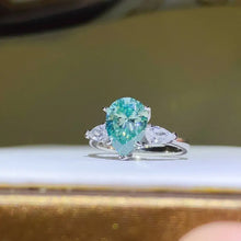 2 Carat 925 Sterling Silver Moissanite Ring Rings