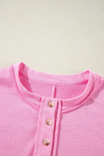 Half Button Long Sleeve Sweatshirt Woman Sweatshirts